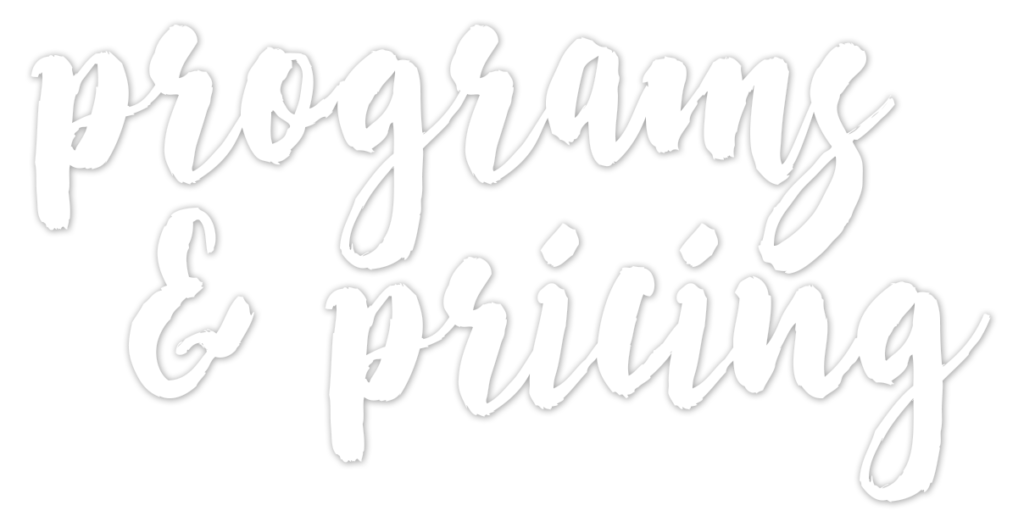 White starshine font programs and pricing