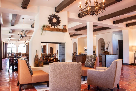 Living room in Hope Restored campus in Cave Creek, AZ