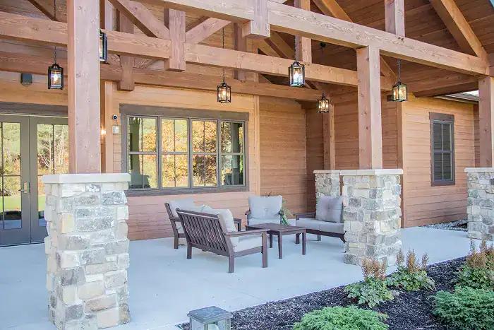 Hope Restored Michigan Chapel Porch